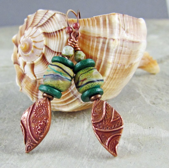 earrings by Linda Landig Jewelry