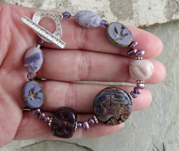 handmade artisan bracelet by Linda Landig Jewelry